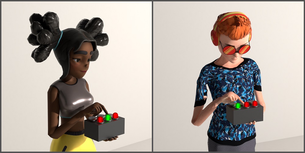 Alice and Bob magix squares experiment