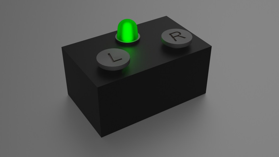 Two-button black box